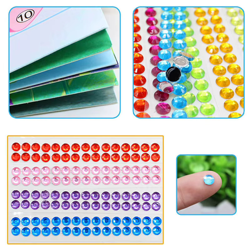 ZYF DIY-Diamant-Aufkleber, Nachfüllpack, Bunt / Mehrfarbig - Bild 2