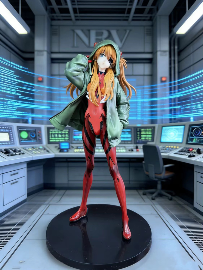 Bandai Asuka Langley Soryu Figur, Puppe, Kunststoff, Bunt / Mehrfarbig - Bild 2
