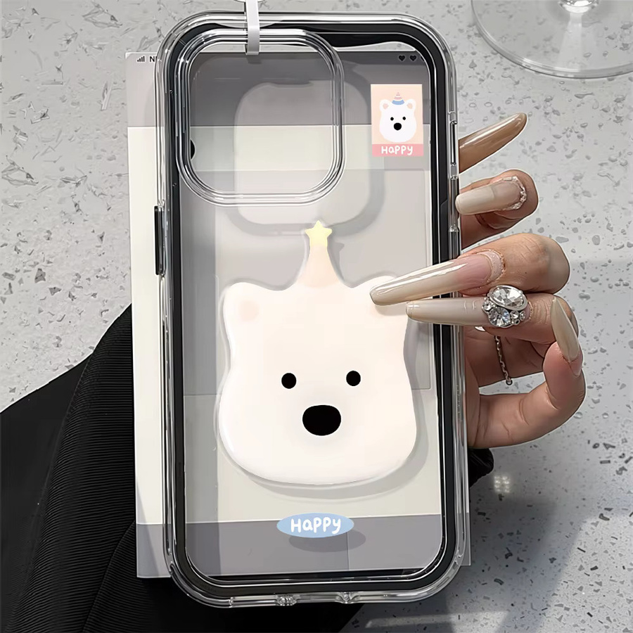 Transparente Handyhülle West Highland White Puppy für Samsung S26 Ultra S25 Plus A55 A56 A57 A35 A36 A37 A16 A17 A26 A06 A07 A05 in Pink - Bild 2