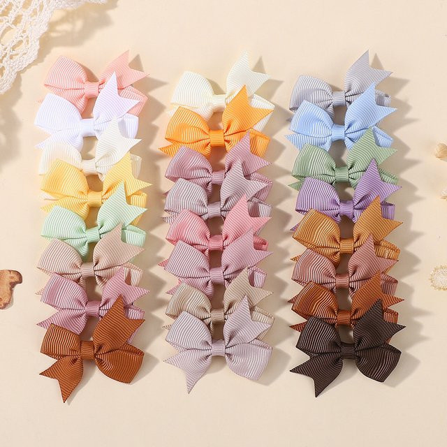 BABY BOWS Haarspangen, Mini Haar Bögen, Kinder - Bild 1