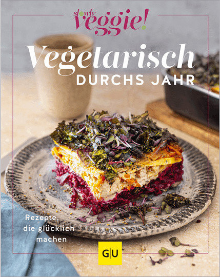 Vegetarisch durchs Jahr. Rezepte, die glücklich machen, Gebundene Ausgabe - Bild 1
