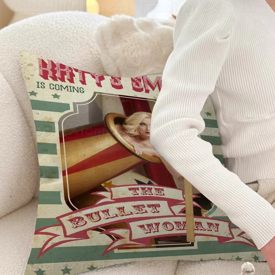 Katy Perry Maple Design Kissenbezug Happy Autumn Harvest Dekor - Bild 2