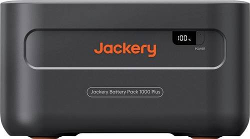 Jackery Explorer 1000 Plus LiFePO4 Akkupack in Schwarz und Orange - Bild 1