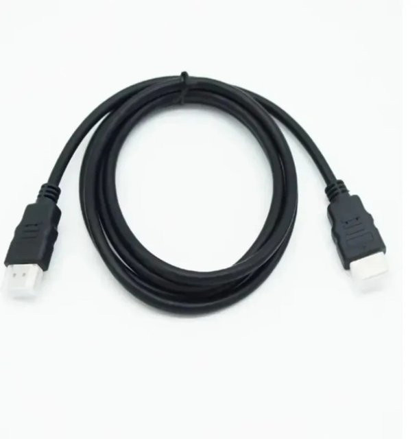 VIKEFON HDMI zu HDMI Kabel, vergoldet, 4K und 1080P Unterstützung, Schwarz - Bild 1