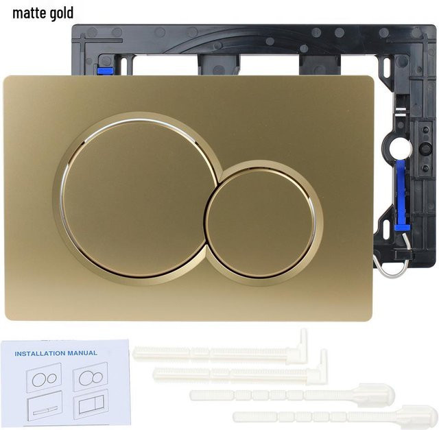 Gibo Li SIGMA01 Spülkasten-Betätigungsplatte 115.770 in Gold - Bild 1