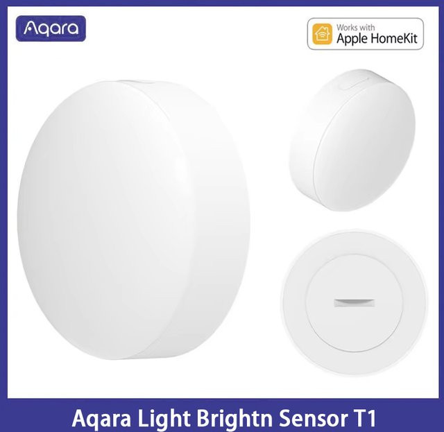 Aqara Lichthelligkeitssensor T1 Zigbee 3.0 Smart Home Detektor in Weiß für Apple HomeKit und Aqara Mijia App - Bild 1