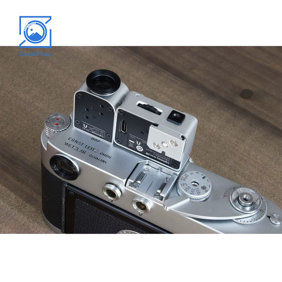 LightMate Area 2S Belichtungsmesser und OV-X2 17-Grad Optischer Sucher Set in Silber für Filmkameras - Bild 2