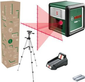 Bosch Quigo Plus Kreuzlinienlaser mit Stativ in Grün und Schwarz mit 7 m Reichweite - Bild 2