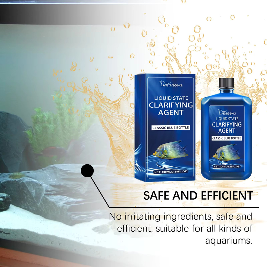 eelhoe Aquarium-Wasserkleinerner und Algenentferner in Blau zur Wasseraufbereitung für Süßwasser- und Salzwassertanks sowie Teiche - Bild 4