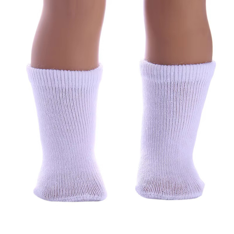 Puppe Kleidung Zubehör, Mini Strumpf Socken, 1/3/5 Paar, Rosa / Pink - Bild 2