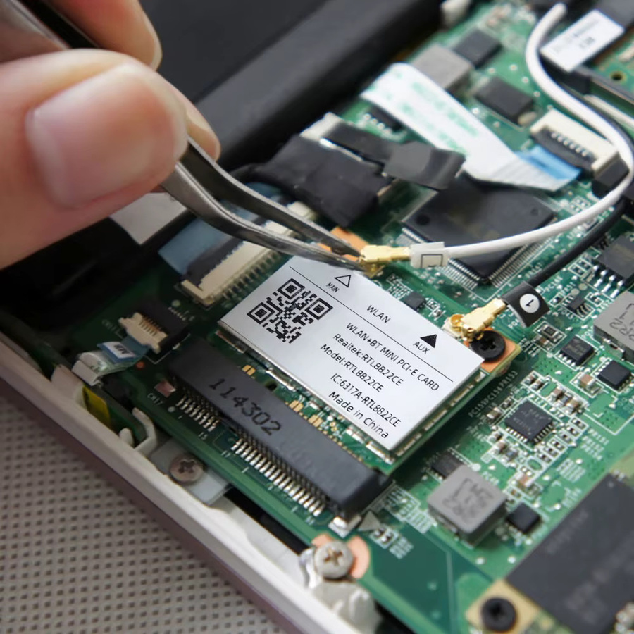 Fenvi Dual Band Mini PCIe RTL8822CE WLAN Karte mit Bluetooth 5.0 und 1200Mbps WiFi für Windows 10/11 - Bild 2