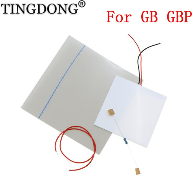 TingDong Retro Konsole Zubehör mit kaltweißem LCD-Hintergrundbeleuchtungsmodus in Weiß - Bild 1