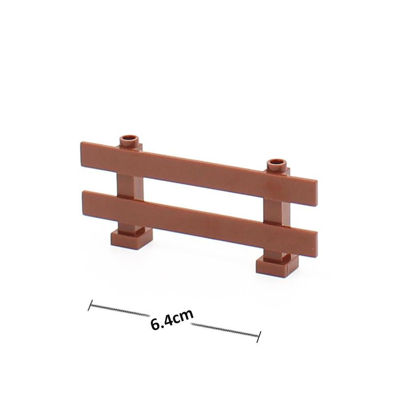 Alibricks 40-teiliges Set Bausteine Zaun Geländer Handlauf Stange - Bild 2