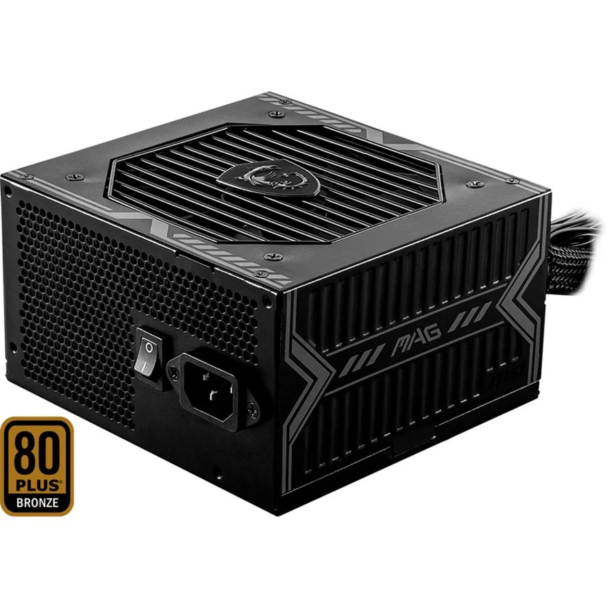 MSI MAG A650BN PC-Netzteil 650 Watt 80 PLUS Bronze Schwarz - Bild 2