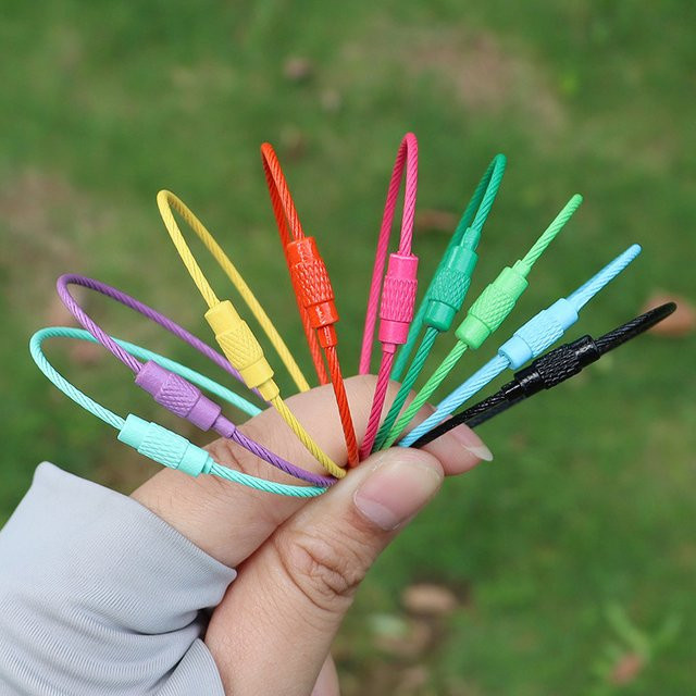 NYXIA Gepäckanhänger-Schlüsselanhänger-Clips, Edelstahl, Unisex - Bild 1