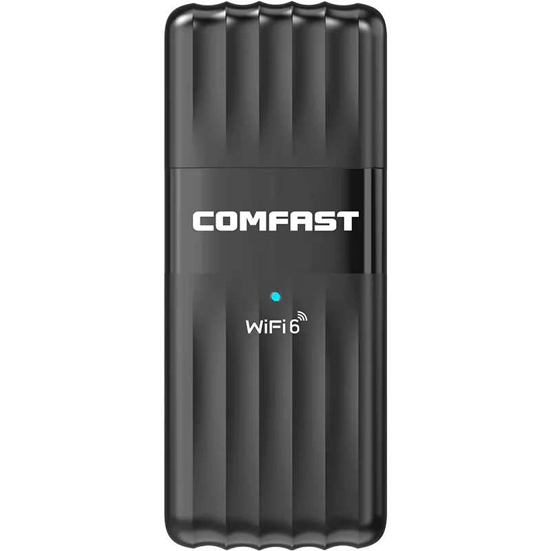 Comfast WiFi 6 USB-Adapter AX900 mit Bluetooth 5.3, Dual-Band 2,4G/5GHz kabelloser Netzwerkadapter für PC, Schwarz - Bild 4