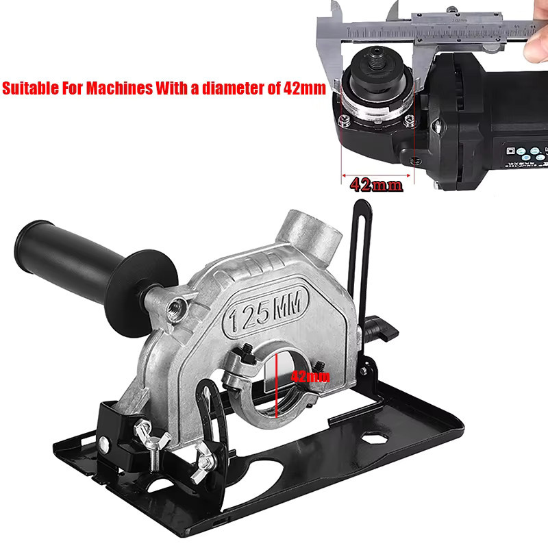 Dreamburgh Hardware-Winkelschleiferhalterung für Sägeblätter bis 125 mm Durchmesser, multifunktionales Zubehör für Heimwerker - Bild 2