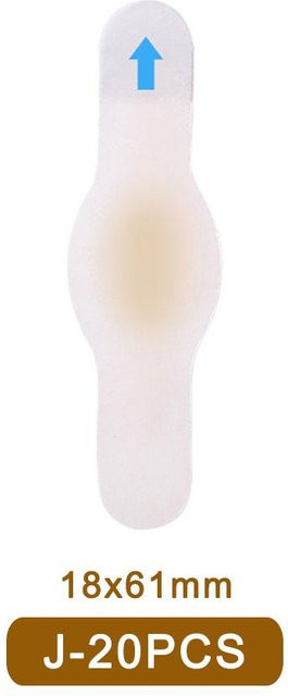 Binchi Health Technology Hydrokolloid-Pads Fersenpflaster, 10/20 Stück, beige - Bild 1