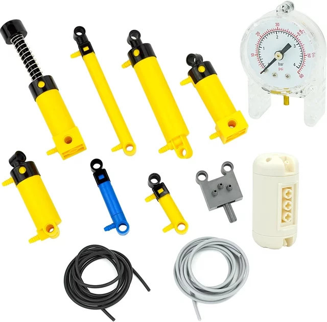 leduo Pneumatische Pumpe klein, technische Teile, Grau - Bild 1