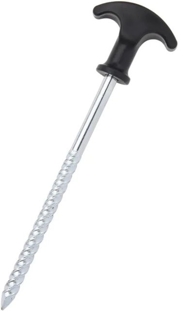 vidaXL Zeltheringe aus verzinktem Stahl, 24 Stück, Länge: 17 cm, Durchmesser: 7 mm, Farbe: Silbern - Bild 1