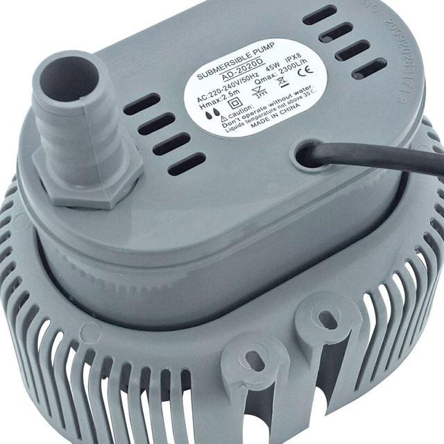 CNMAWAY Tauchpumpe für Klimaanlagen und Kaltluftventilatoren, Grau, 70W AC 380V / 45W 220V - Bild 1