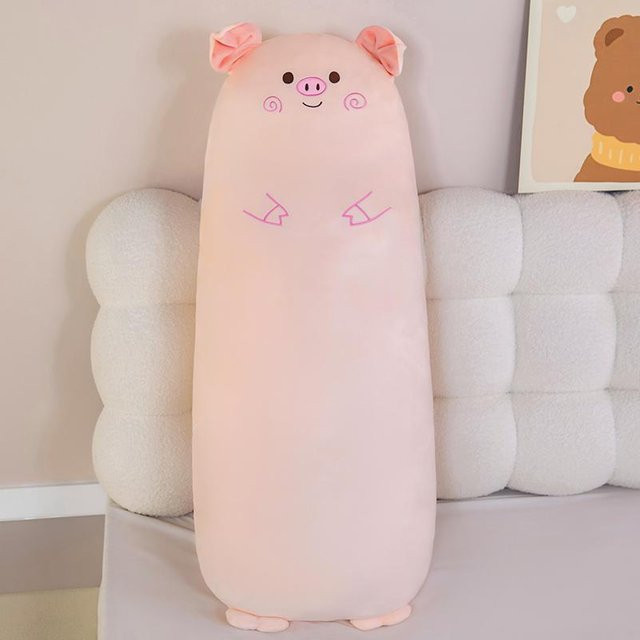 Yiran Health & Beauty Kawaii Cartoon Schwein, Plüschtier, 70cm - Bild 1