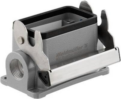 Weidmüller HDC 10B SLU 1M20G 1901620000 Sockelgehäuse aus Edelstahl in Grau - Bild 1