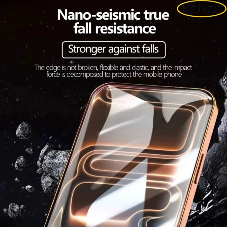 5er-Pack SnakeGlass Hydrogel-Displayschutzfolie für iPhone 17 16 15 13 12 11 Pro Max XS XR transparent und kratzfest - Bild 2
