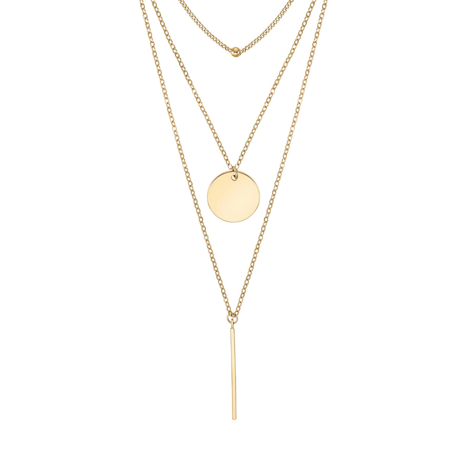 Heidemann Schmuck Kette Nuria, Gold, Damen - Bild 1