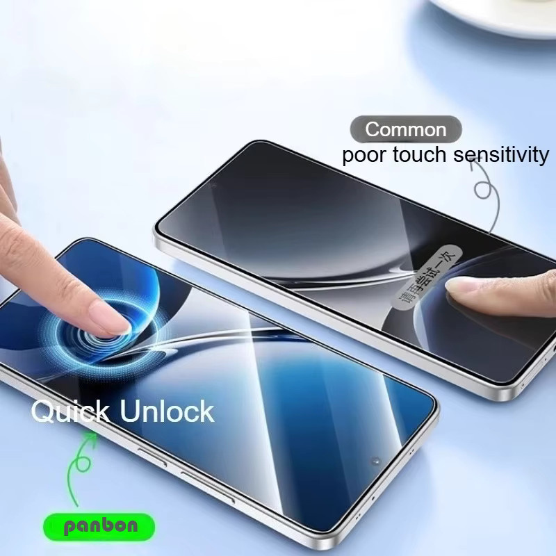 2 Stück Displayschutzfolie aus gehärtetem Glas für Nothing Phone 3a Pro und Nothing Phone 2, transparent, Vollkleber - Bild 3