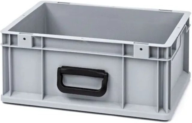 PROREGAL Eurobox Nextgen Portable Uno Transportbox Grau H x B x T: 17 x 30 x 40 cm, 16 Liter - Bild 1