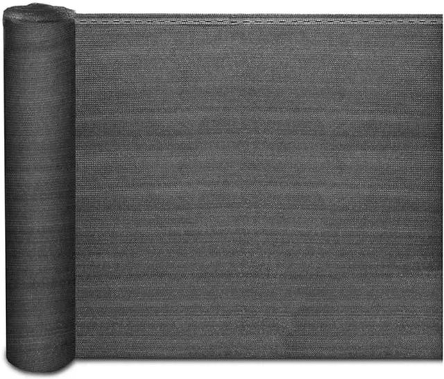 casa pura Zaunblende Marius Schattiergewebe Anthrazit mit Befestigungszubehör, B: 1,5 m, L: 10 m - Bild 1