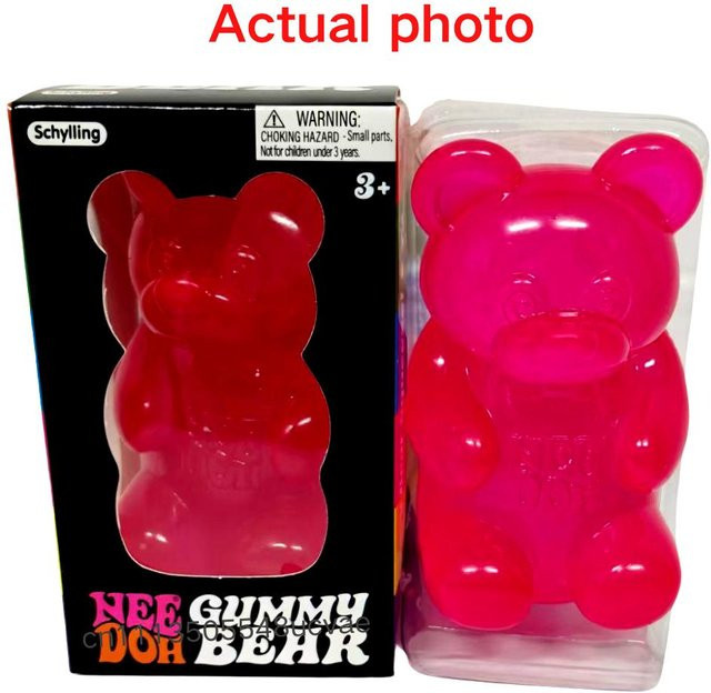 Schylling Nee Doh Maltose Bär, Squishy Spielzeug, zum Kneten - Bild 1