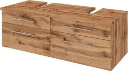 HELD MÖBEL Waschtischunterschrank Davos in Bunt mit Türen und Schubladen, B/H/T: 120 x 41 x 47 cm - Bild 1