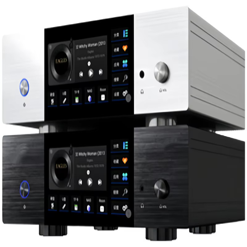 GZWENJIE TY-i60 DSD Digital Player mit DSD512 und MQA Dekodierung, HiFi NAS Netzwerk-Streaming-Musikplayer in Silber - Bild 2
