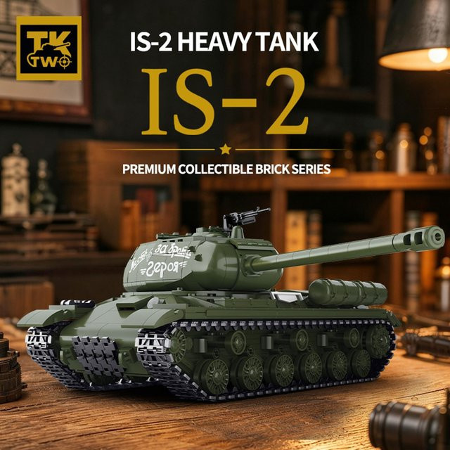 QUANGUAN IS-2 Schwerer Panzer Panther Tiger II, Panzermodell, ab 18 Jahren - Bild 1