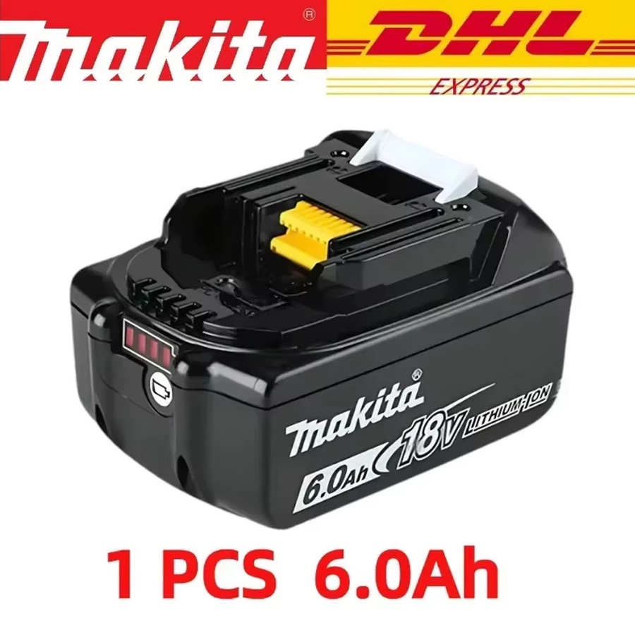 Makita Ersatz-Lithium-Akku 18V mit 6Ah für BL1830B BL1850B BL1850 BL1840 BL1860 BL1815 - Bild 7