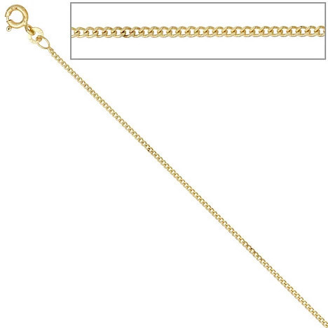 Colfem Panzerkette 333 Gelbgold, 36 cm, Unisex - Bild 1