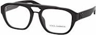 Dolce&Gabbana DG 3415 Korrektionsbrille, Aviator, Vollrand, Black, Herren - Bild 1
