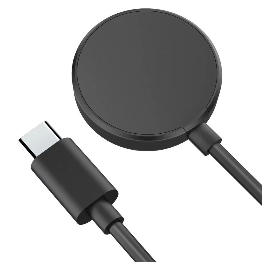 BMAD USB-C Ladegerät für Samsung Galaxy Watch 7/6/6 Classic/5/5 Pro/4/4 Classic Smartwatch Zubehör in Schwarz - Bild 2