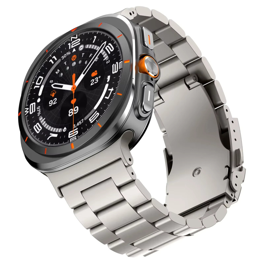 Soul Cool Uhrenarmband Titan, Silber, Herren, für Samsung Galaxy Watch Ultra 47 mm - Bild 2
