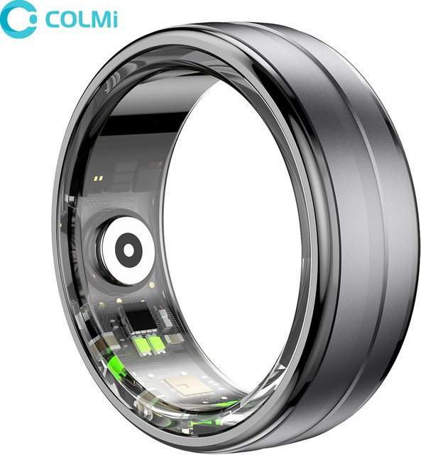 COLMI R06 Smart Ring Gold Unisex mit Herzfrequenz- und Blutsauerstoffmonitor sowie IP68 und 5ATM Wasserdichtigkeit - Bild 1