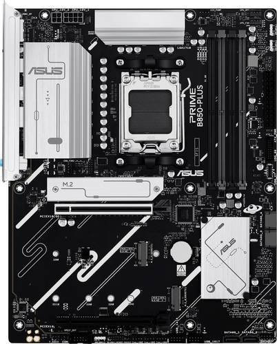 ASUS PRIME B850-PLUS-CSM Mainboard ATX mit AMD AM5 Sockel, DDR5 Unterstützung und USB-C, Schwarz - Bild 2
