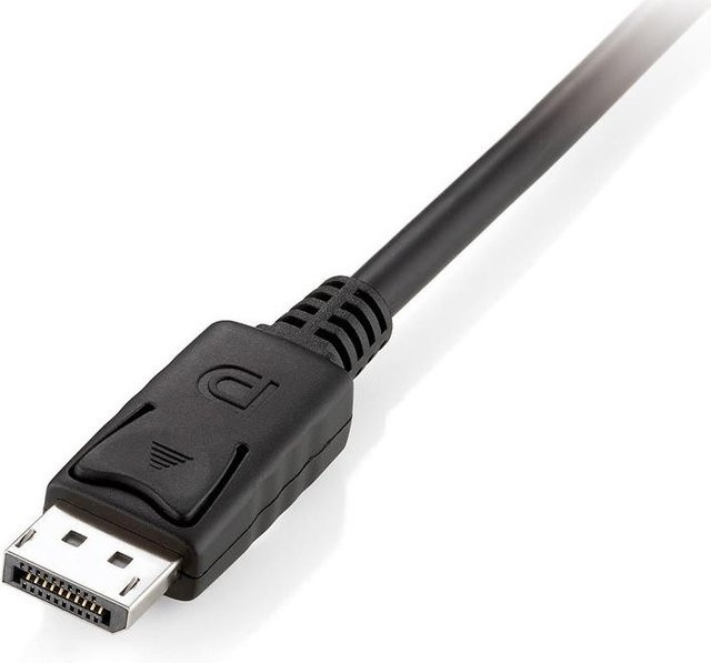 Equip DisplayPort 1.2 Kabel Schwarz, 10 m, 4K/60Hz, 3840 x 2160 Pixel, DisplayPort auf DisplayPort, Männlich auf Männlich - Bild 1