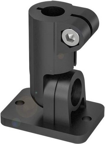 Balluff Montageset BMS CUJ-P-D12-R040-00 BAM002Y aus Edelstahl in Schwarz - Bild 1