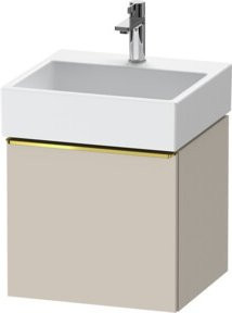 Duravit Waschtischunterschrank D-Neo, beige, wandhängend, mit 1 Auszug - Bild 1