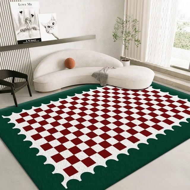 Lodestar Teppich in Cremeweiß, Waschbare und Rutschfeste Matte für Schlafzimmer, Wohnzimmer oder Badezimmer, B/B: 60 x 40 cm - Bild 1