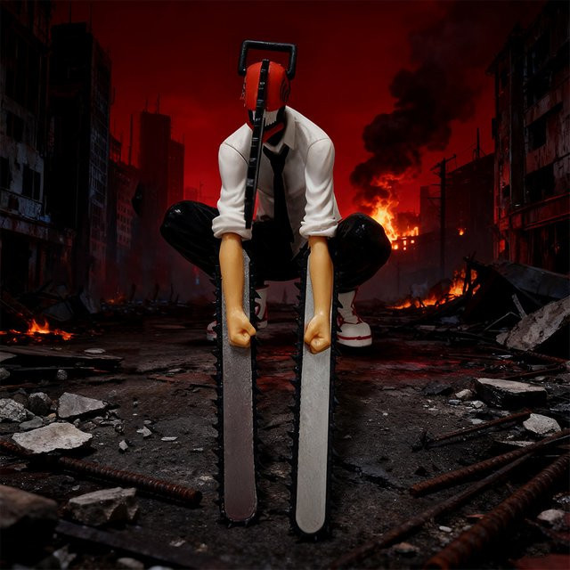 Bandai Chainsaw Man Denji Actionfigur, ab 14 Jahren - Bild 1