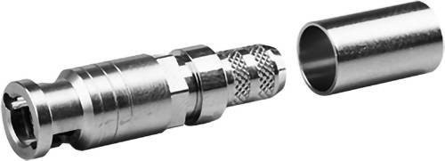Telegärtner BNC-Kabelstecker 75 Ohm in Silber - Bild 1