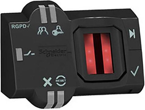 Schneider Electric XB5S6B2L2 Fingerprint Zugangssystem in Schwarz - Bild 1